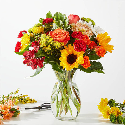 Fall Delight – A Florist Original – SUNSHINE FLOWERS & GIFTS, Joaquin TX