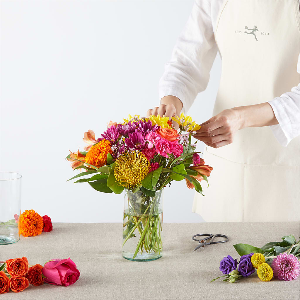 Feast of Color – A Florist Original – SUNSHINE FLOWERS & GIFTS, Joaquin TX