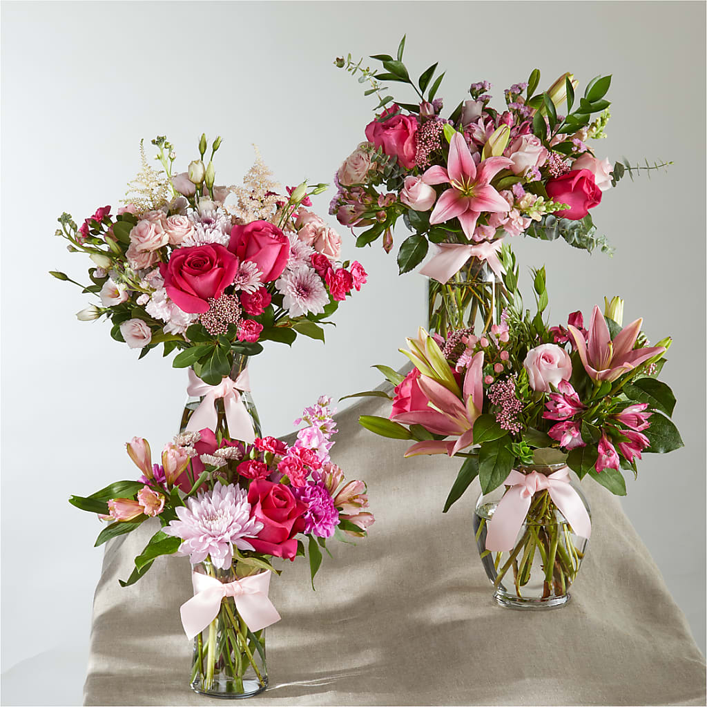 Pink Ribbon - A Florist Original – SUNSHINE FLOWERS & GIFTS, Joaquin TX