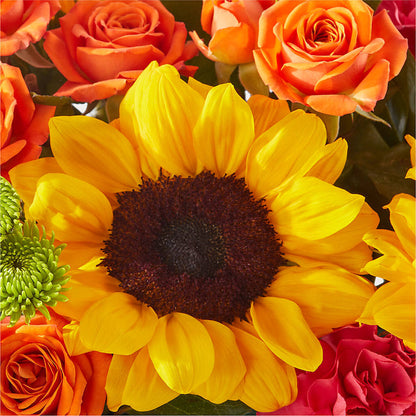 Sun-drenched Blooms Box Bouquet – SUNSHINE FLOWERS & GIFTS, Joaquin TX