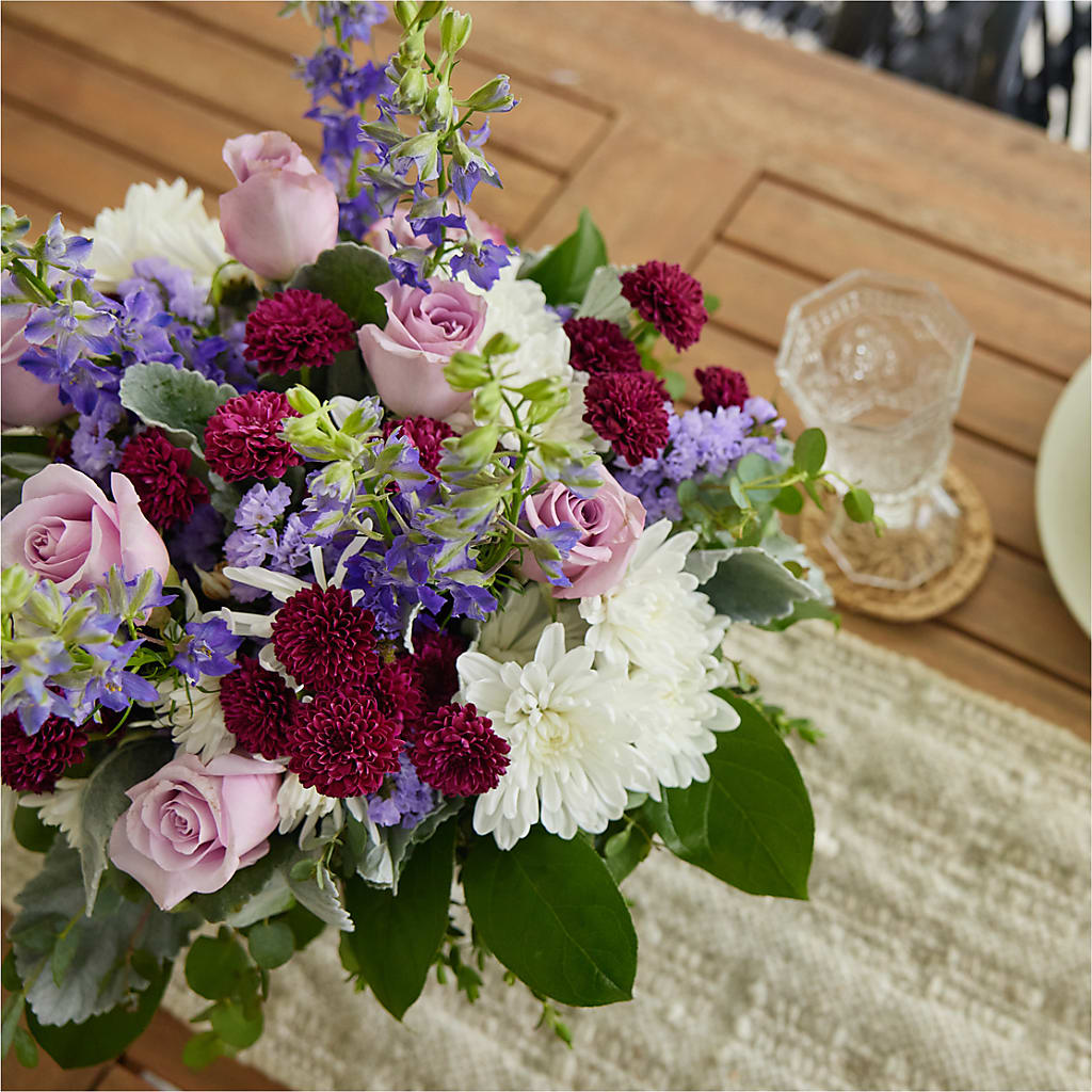 Violet Frost Bouquet – SUNSHINE FLOWERS & GIFTS, Joaquin TX