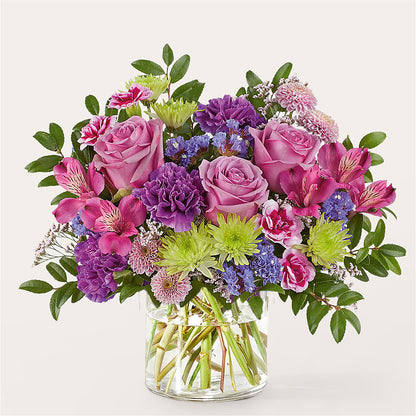 Glass Half Full Bouquet – SUNSHINE FLOWERS & GIFTS, Joaquin TX
