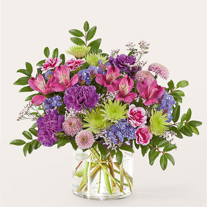 Glass Half Full Bouquet – SUNSHINE FLOWERS & GIFTS, Joaquin TX
