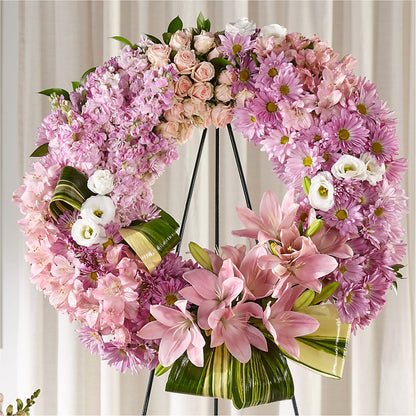Gift of Warmth Wreath – SUNSHINE FLOWERS & GIFTS, Joaquin TX