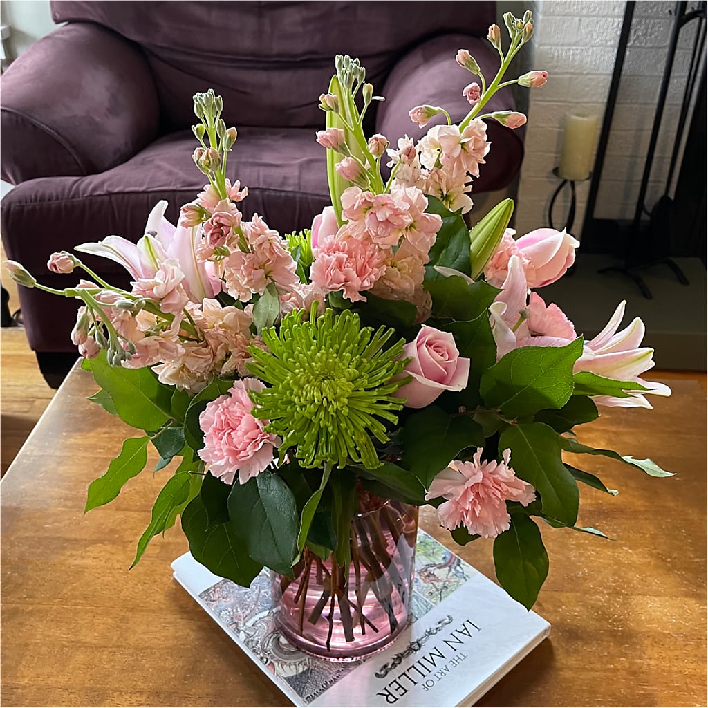 Pretty in Pink Bouquet – SUNSHINE FLOWERS & GIFTS, Joaquin TX