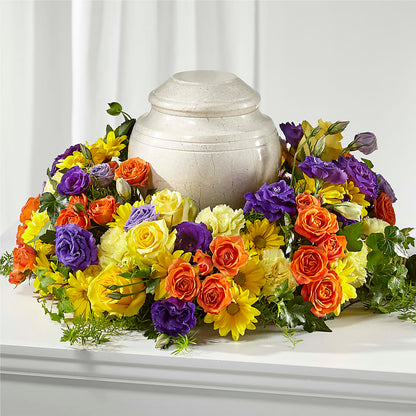 Blossoms of Remembrance Cremation Adornment – SUNSHINE FLOWERS & GIFTS, Joaquin TX