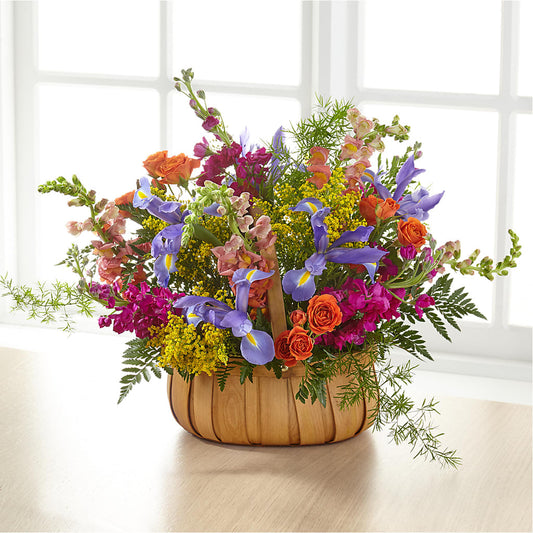 Garden of Life Basket – SUNSHINE FLOWERS & GIFTS, Joaquin TX