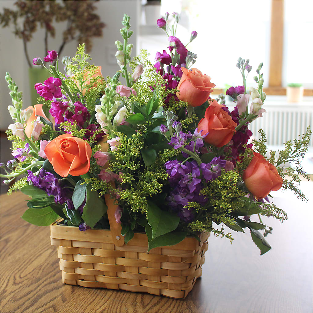 Garden of Life Basket – SUNSHINE FLOWERS & GIFTS, Joaquin TX