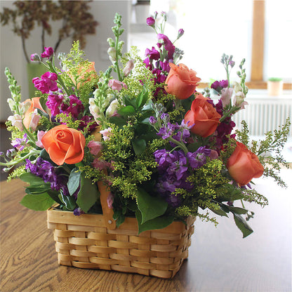 Garden of Life Basket – SUNSHINE FLOWERS & GIFTS, Joaquin TX
