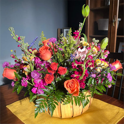 Garden of Life Basket – SUNSHINE FLOWERS & GIFTS, Joaquin TX