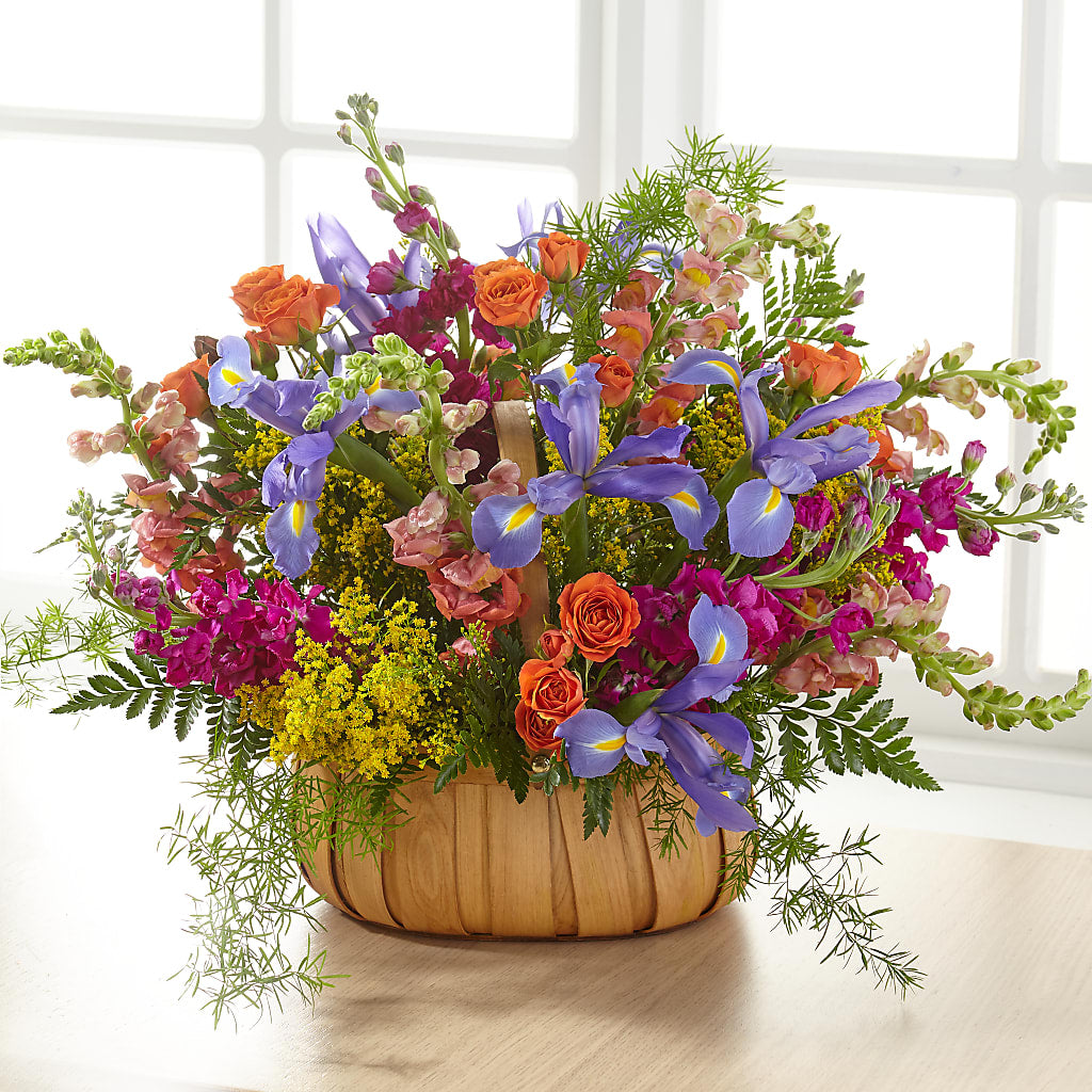 Garden of Life Basket – SUNSHINE FLOWERS & GIFTS, Joaquin TX