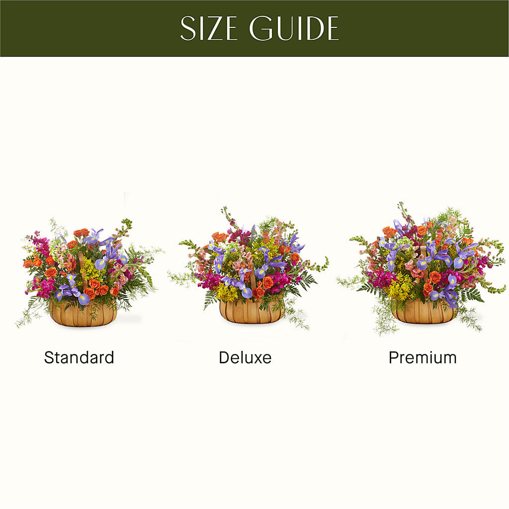Garden of Life Basket – SUNSHINE FLOWERS & GIFTS, Joaquin TX