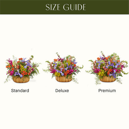 Garden of Life Basket – SUNSHINE FLOWERS & GIFTS, Joaquin TX