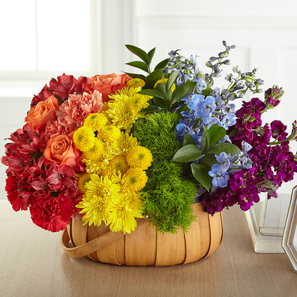 Prideful Basket – SUNSHINE FLOWERS & GIFTS, Joaquin TX