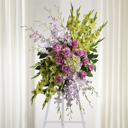 Lasting Legacy Standing Spray – SUNSHINE FLOWERS & GIFTS, Joaquin TX