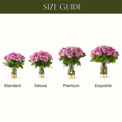 Secret Admirer Lavender Rose Bouquet – SUNSHINE FLOWERS & GIFTS, Joaquin TX