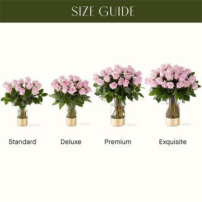 Picture Perfect Pink Rose Bouquet – SUNSHINE FLOWERS & GIFTS, Joaquin TX