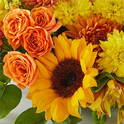 Autumn Harmony Centerpiece – SUNSHINE FLOWERS & GIFTS, Joaquin TX