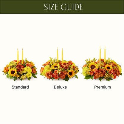 Autumn Harmony Centerpiece – SUNSHINE FLOWERS & GIFTS, Joaquin TX
