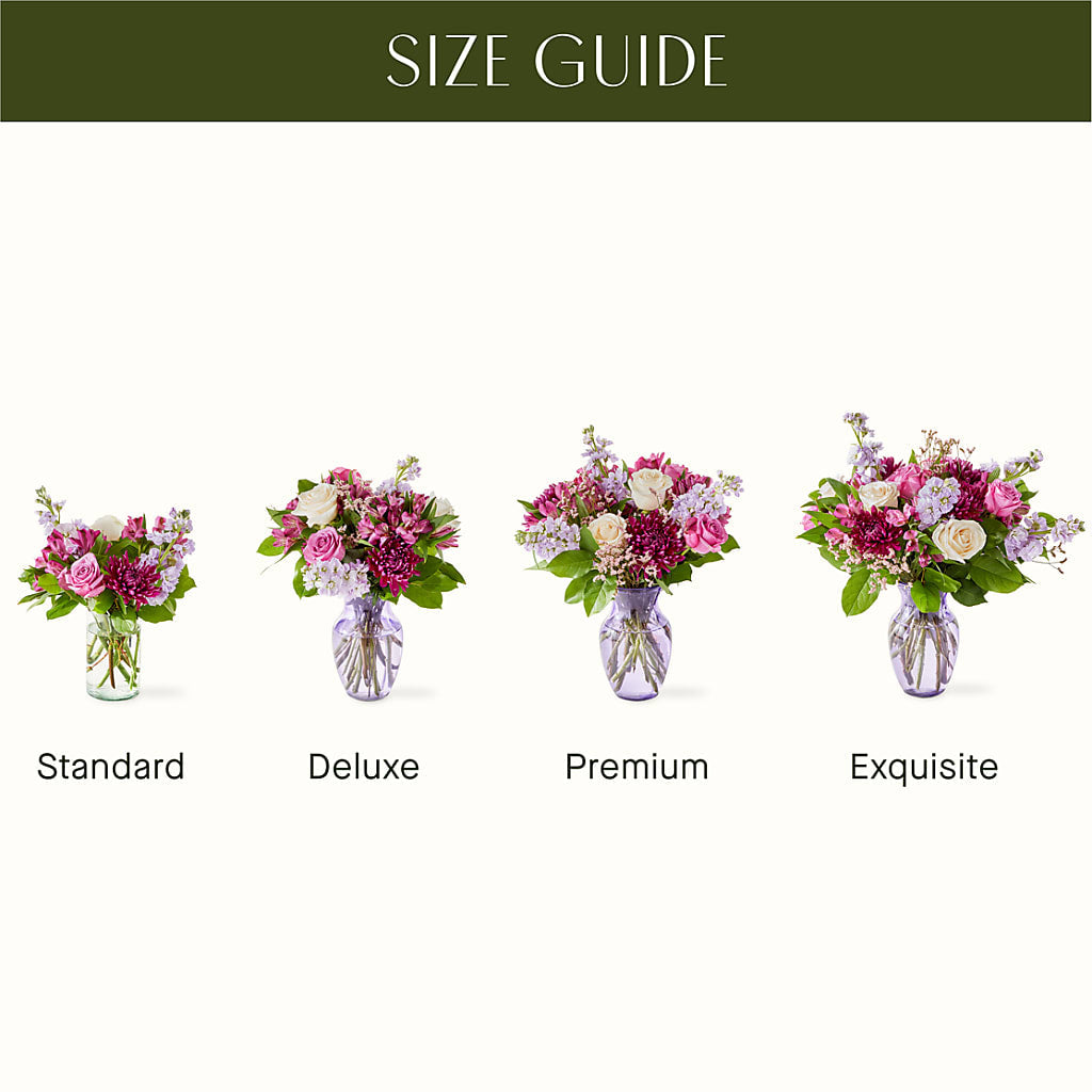 Amethyst Dreams Bouquet – SUNSHINE FLOWERS & GIFTS, Joaquin TX
