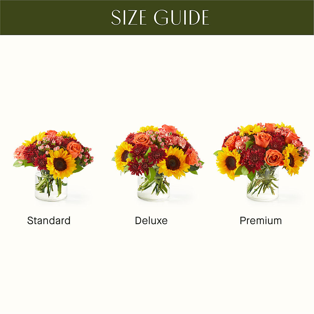 September Sunset Bouquet – SUNSHINE FLOWERS & GIFTS, Joaquin TX