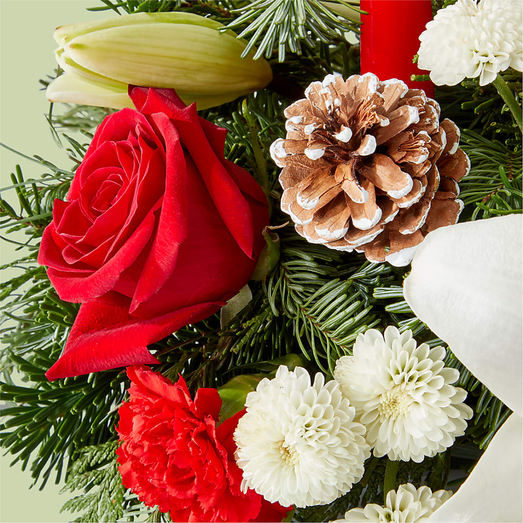 Seasonal Festivities Centerpiece – SUNSHINE FLOWERS & GIFTS, Joaquin TX