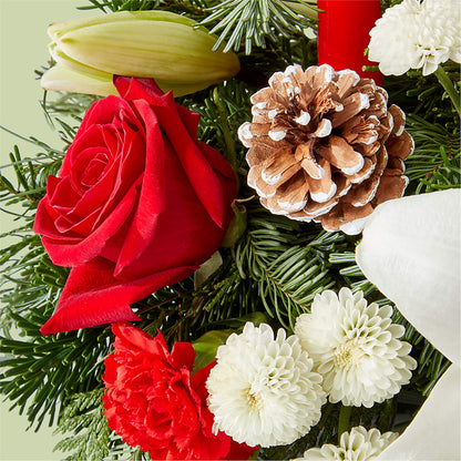 Seasonal Festivities Centerpiece – SUNSHINE FLOWERS & GIFTS, Joaquin TX