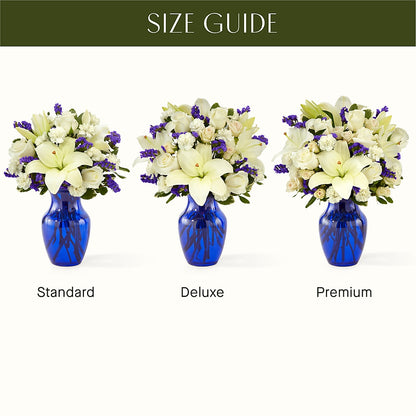 Sapphire Rush Bouquet – SUNSHINE FLOWERS & GIFTS, Joaquin TX