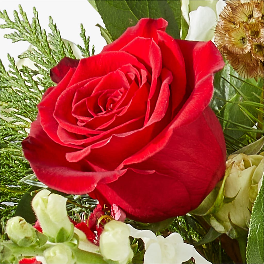 Deck the Halls Bouquet – SUNSHINE FLOWERS & GIFTS, Joaquin TX