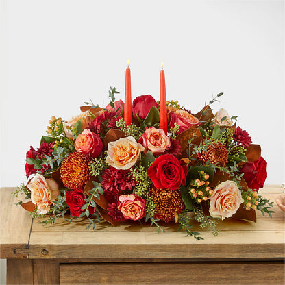 Gather Near Centerpiece – SUNSHINE FLOWERS & GIFTS, Joaquin TX