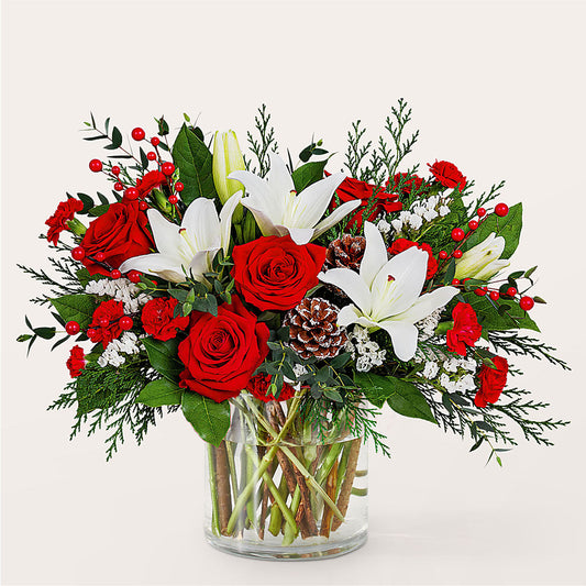 Best in Snow Bouquet – SUNSHINE FLOWERS & GIFTS, Joaquin TX