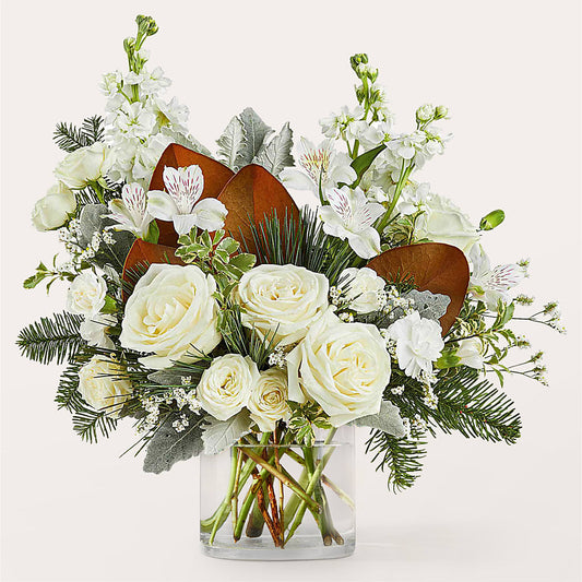 Fresh Snowfall Bouquet – SUNSHINE FLOWERS & GIFTS, Joaquin TX