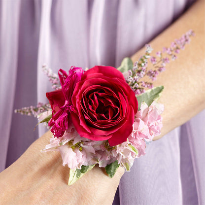 Rose Charm Corsage – SUNSHINE FLOWERS & GIFTS, Joaquin TX